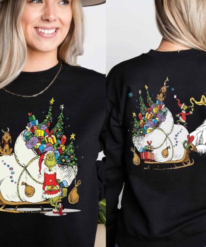 Funny Christmas Sweatshirt, Disney Green Hand Christmas T-Shirt, Funny Christmas Tee, Disney Christmas Party Shirt, Disney Christmas Trip