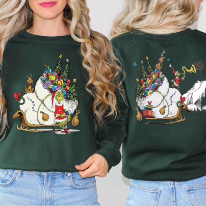 Funny Christmas Sweatshirt, Disney Green Hand Christmas T-Shirt, Funny Christmas Tee, Disney Christmas Party Shirt, Disney Christmas Trip