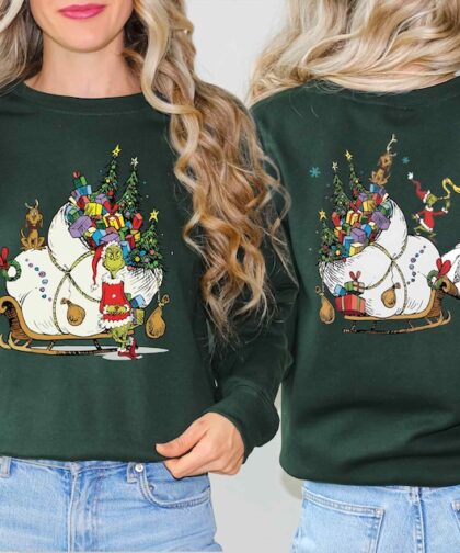 Funny Christmas Sweatshirt, Disney Green Hand Christmas T-Shirt, Funny Christmas Tee, Disney Christmas Party Shirt, Disney Christmas Trip