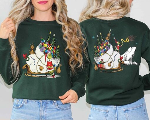 Funny Christmas Sweatshirt, Disney Green Hand Christmas T-Shirt, Funny Christmas Tee, Disney Christmas Party Shirt, Disney Christmas Trip