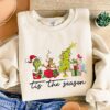 Merry Grinchmas: Tis the Season Trendy Grinch Christmas Sweatshirt - Unique Grinch Design, Premium Material Sweater