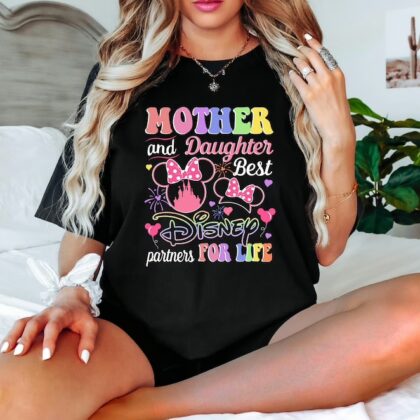 Disney Mother Daughter Matching Shirt, Mother And Daughter Disney Best Partner For Life,Disney Matching Shirts,Mama And Me Shirt,Disney Trip