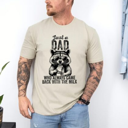 Funny 'Came Back With Milk' Dad Shirt - Sarcastic Father's Day Gift