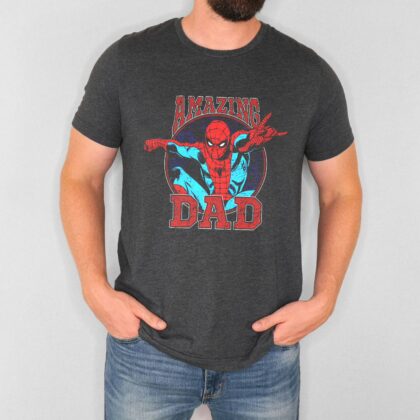 Marvel Spider – Amazing Dad T-Shirt | Funny Superhero Gift for Father’s Day