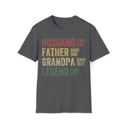 Personalized Dad Word Art Shirt – Father’s Day Gift for Strong, Loyal, Hardworking Fathers & Grandpas