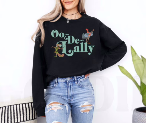 Alan-A-Dale Rooster Oo-De-Lally Disney Robin Hood T Shirt, Funny Disney Shirts ,Disney Gifts For Women