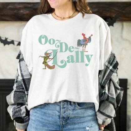 Alan-A-Dale Rooster Oo-De-Lally Disney Robin Hood T Shirt, Funny Disney Shirts ,Disney Gifts For Women