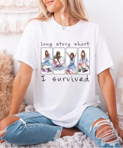 All Master Albums Long Story Short I Survived Taylor Swift T Shirt, Swifties Vintage Sweatshirt, Gifts For Swifties