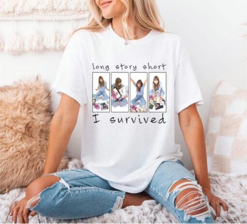 All Master Albums Long Story Short I Survived Taylor Swift T Shirt, Swifties Vintage Sweatshirt, Gifts For Swifties