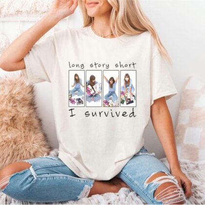 All Master Albums Long Story Short I Survived Taylor Swift T Shirt, Swifties Vintage Sweatshirt, Gifts For Swifties