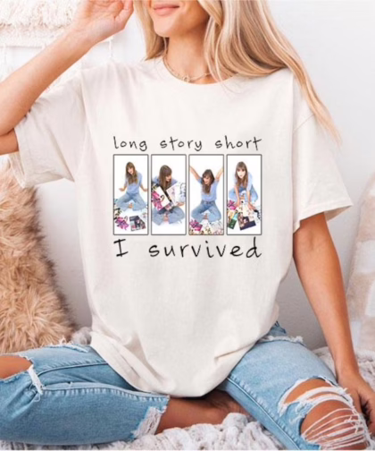 All Master Albums Long Story Short I Survived Taylor Swift T Shirt, Swifties Vintage Sweatshirt, Gifts For Swifties
