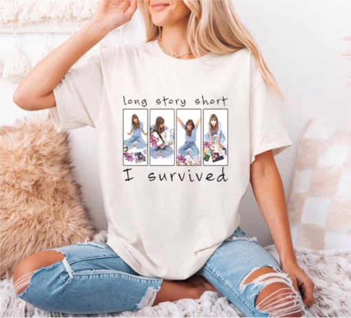 All Master Albums Long Story Short I Survived Taylor Swift T Shirt, Swifties Vintage Sweatshirt, Gifts For Swifties