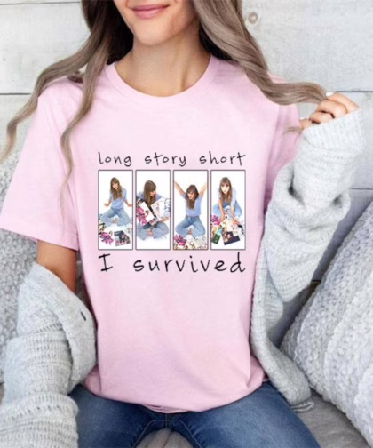 All Master Albums Long Story Short I Survived Taylor Swift T Shirt, Swifties Vintage Sweatshirt, Gifts For Swifties