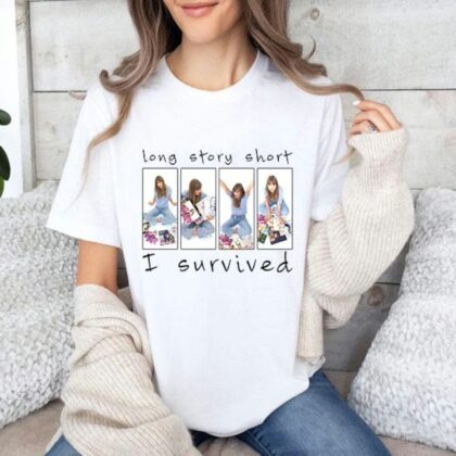 All Master Albums Long Story Short I Survived Taylor Swift T Shirt, Swifties Vintage Sweatshirt, Gifts For Swifties