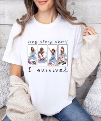 All Master Albums Long Story Short I Survived Taylor Swift T Shirt, Swifties Vintage Sweatshirt, Gifts For Swifties