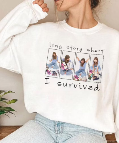 All Master Albums Long Story Short I Survived Taylor Swift T Shirt, Swifties Vintage Sweatshirt, Gifts For Swifties