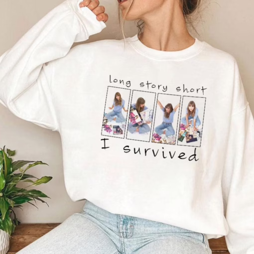 All Master Albums Long Story Short I Survived Taylor Swift T Shirt, Swifties Vintage Sweatshirt, Gifts For Swifties