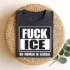 Anti ICE Shirt, F*ck ICE Tee, Protest Shirt, Anti Fascist Shirt, Immigration Rights Tee, Anti Trump, Activism Apparel, ICE01