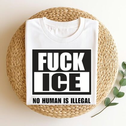 Anti ICE Shirt, F*ck ICE Tee, Protest Shirt, Anti Fascist Shirt, Immigration Rights Tee, Anti Trump, Activism Apparel, ICE01