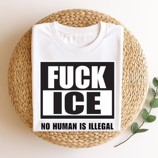 Anti ICE Shirt, F*ck ICE Tee, Protest Shirt, Anti Fascist Shirt, Immigration Rights Tee, Anti Trump, Activism Apparel, ICE01