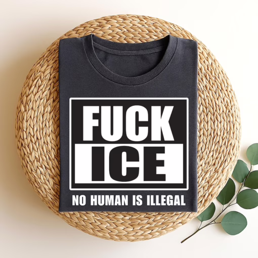 Anti ICE Shirt, F*ck ICE Tee, Protest Shirt, Anti Fascist Shirt, Immigration Rights Tee, Anti Trump, Activism Apparel, ICE01
