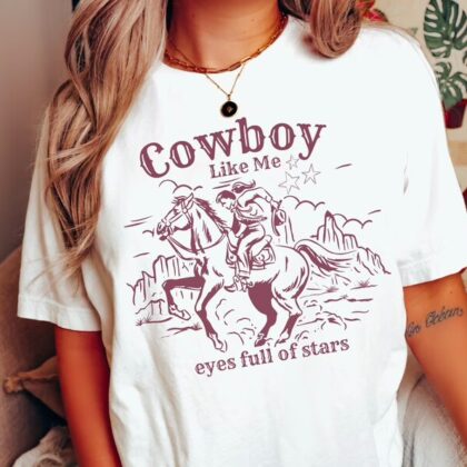 Cowboy Like Me Taylor Swift Evermore Shirt,Swiftie Shirt, Taylor Swift Gifts For Fans