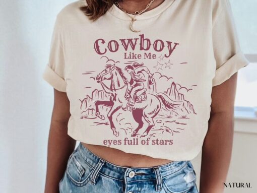 Cowboy Like Me Taylor Swift Evermore Shirt,Swiftie Shirt, Taylor Swift Gifts For Fans