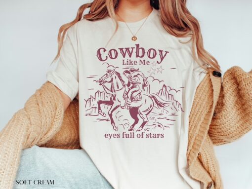 Cowboy Like Me Taylor Swift Evermore Shirt,Swiftie Shirt, Taylor Swift Gifts For Fans