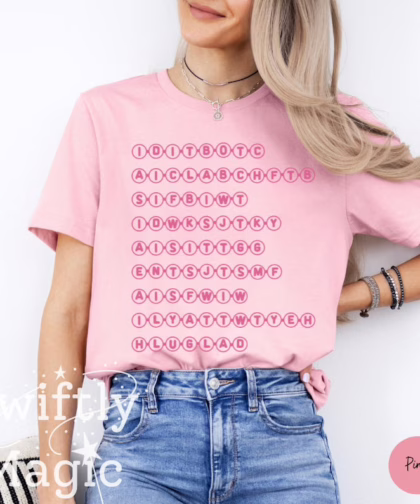 Cruel Summer Bridge Lyrics Taylor Swift Lover Shirt, Swifies Crewneck Sweatshirt, Gifts For Taylor Swift Fans