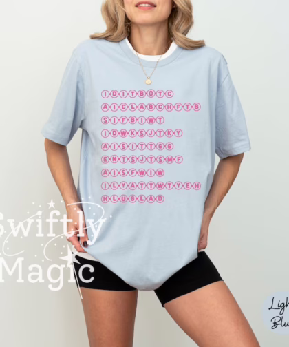Cruel Summer Bridge Lyrics Taylor Swift Lover Shirt, Swifies Crewneck Sweatshirt, Gifts For Taylor Swift Fans