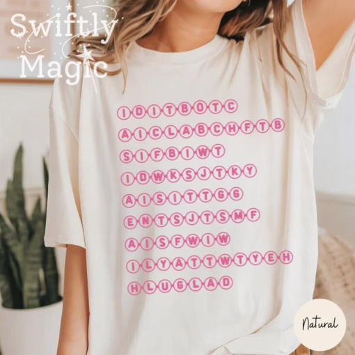 Cruel Summer Bridge Lyrics Taylor Swift Lover Shirt, Swifies Crewneck Sweatshirt, Gifts For Taylor Swift Fans