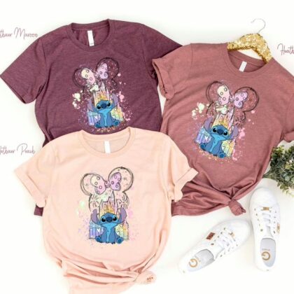 Cute Disney Stitch Shirt, Disneyland Family Shirt, Cheap Disney Shirt, Stitch Gift For Disney Lover