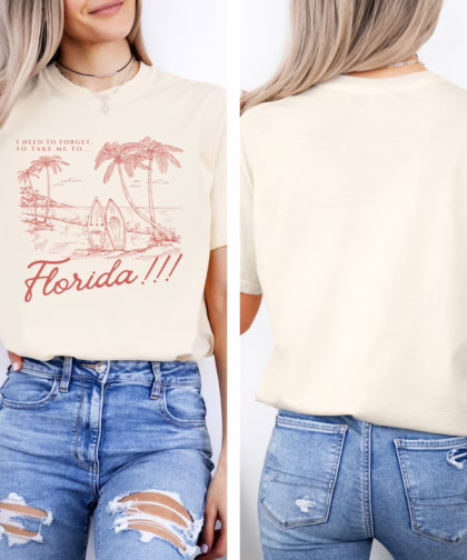 Florida TTPD Taylor Swift T Shirt, The Tortured Poets Department Shirt, Taylors Version Shirt, Gifts For A Taylor Swift Fan