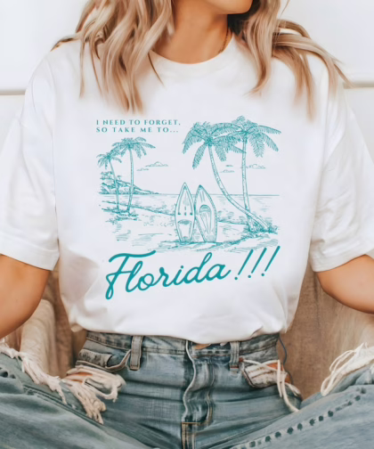 Florida TTPD Taylor Swift T Shirt, The Tortured Poets Department Shirt, Taylors Version Shirt, Gifts For A Taylor Swift Fan