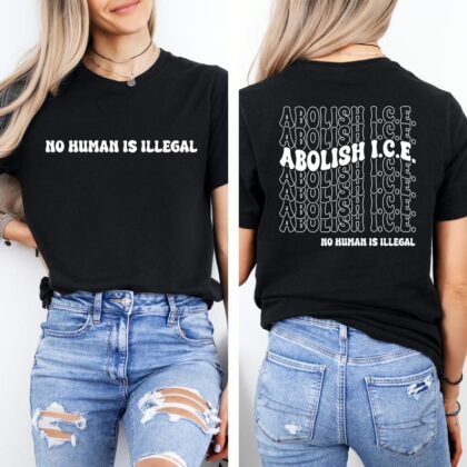 Fuck ICE No Human Is Illegal Shirt, Anti Trump Abolish ICE Shirt, Chinga La Migra Tee, Equality Sweatshirt