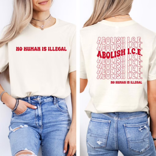 Fuck ICE No Human Is Illegal Shirt, Anti Trump Abolish ICE Shirt, Chinga La Migra Tee, Equality Sweatshirt
