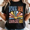 Fuck Ice T Shirt, Chinga La Migra Shirt , No Human Is Illegal On Stolen Land Anti Trump Shirt