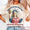 Funny Jennifer Coolidge You Look Like the 4th of July T Shirt, Fourth Of July Patriotic Shirt, Indepence Day Sweatshirt