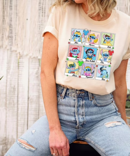 Funny Stitch Princess Shirt, Cheap Disney Shirt, Gifts For Disney Lovers, Stitch Gift
