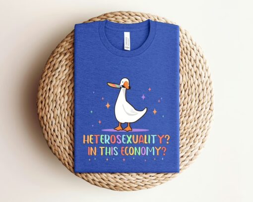 Heterosexuality In This Economy Pride Shirt, LGBTQ T Shirt, Lesbian Shirt, Proud Mom Shirt, Pride Gift