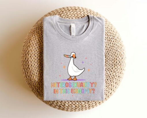 Heterosexuality In This Economy Pride Shirt, LGBTQ T Shirt, Lesbian Shirt, Proud Mom Shirt, Pride Gift