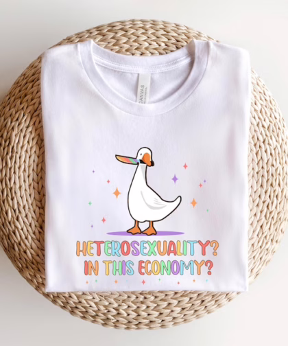 Heterosexuality In This Economy Pride Shirt, LGBTQ T Shirt, Lesbian Shirt, Proud Mom Shirt, Pride Gift