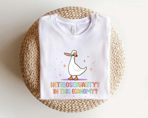 Heterosexuality In This Economy Pride Shirt, LGBTQ T Shirt, Lesbian Shirt, Proud Mom Shirt, Pride Gift