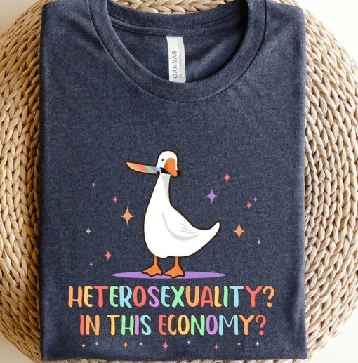 Heterosexuality In This Economy Pride Shirt, LGBTQ T Shirt, Lesbian Shirt, Proud Mom Shirt, Pride Gift
