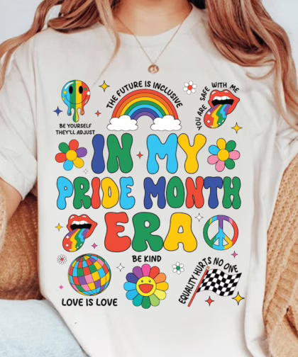 In My Pride Era Instant Lgbtq Pride Shirt, Lgbt Pride Month T Shirt, Lgbt Gay Equality Vintage Sweatshirt,