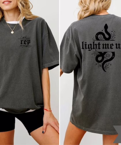 Light Me Up Lyrics I Did Somthing Bad Taylor Swift Reputation Shirt, Taylor Swift Gifts For Fans