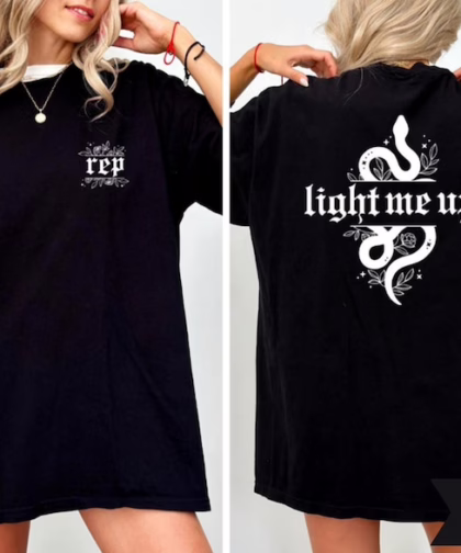 Light Me Up Lyrics I Did Somthing Bad Taylor Swift Reputation Shirt, Taylor Swift Gifts For Fans