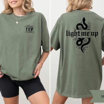 Light Me Up Lyrics I Did Somthing Bad Taylor Swift Reputation Shirt, Taylor Swift Gifts For Fans