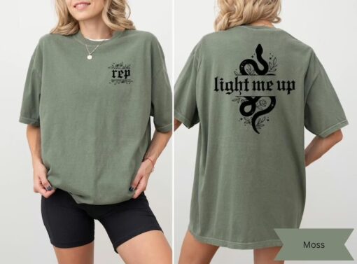 Light Me Up Lyrics I Did Somthing Bad Taylor Swift Reputation Shirt, Taylor Swift Gifts For Fans