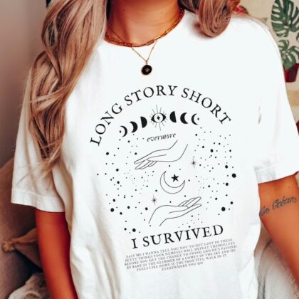 Long Story Short Taylor Swift Evermore Shirt, Swifties Vintage Sweatshirt, Best Gifts For Taylor Swift Fans